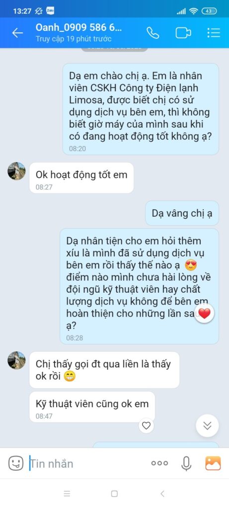 Đánh giá khách hàng