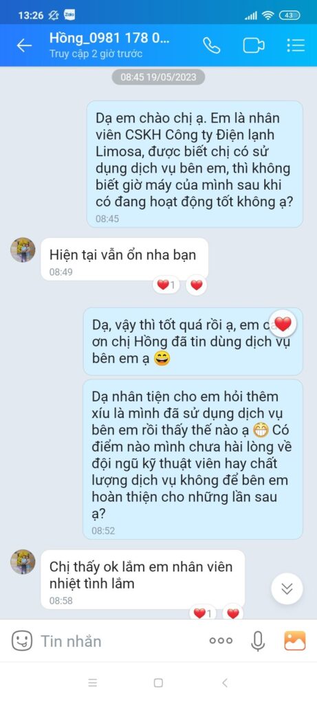 Đánh giá khách hàng