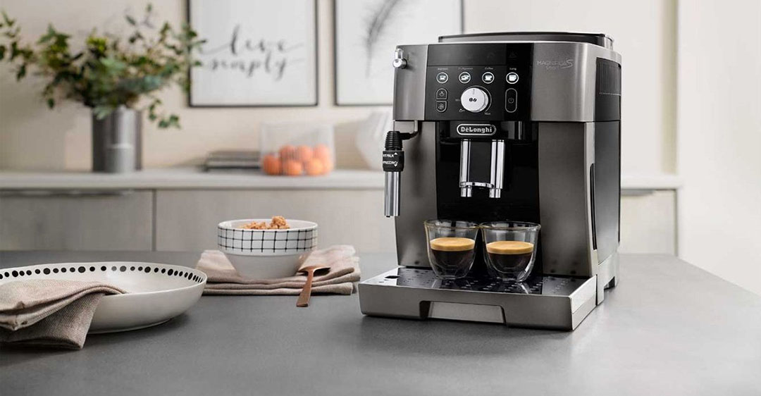 máy pha cà phê Delonghi báo lỗi đèn tam giác đỏ