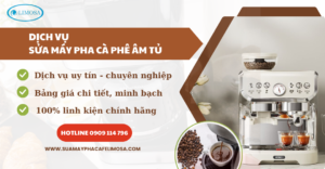 Sửa máy pha cà phê âm tủ