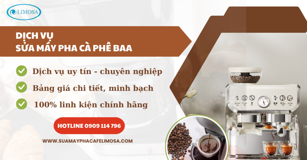 Sửa máy pha cà phê BAA