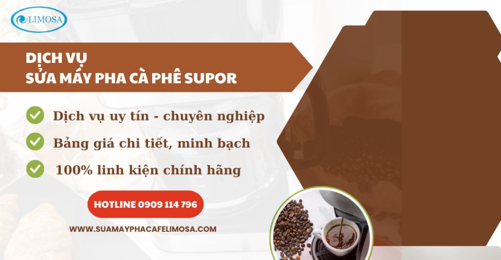 Sửa máy pha cà phê Supor