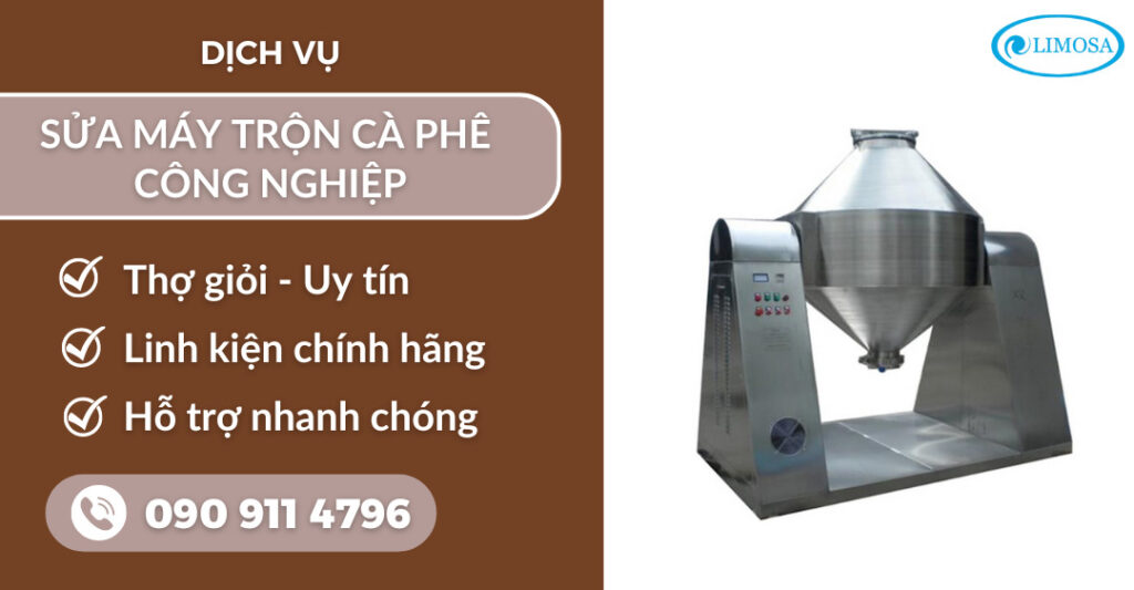 Sửa máy trộn cà phê công nghiệp suamayphacafelimosa