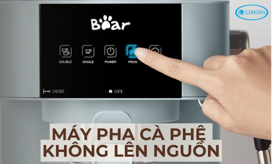 Máy pha cà phê bị không lên nguồn